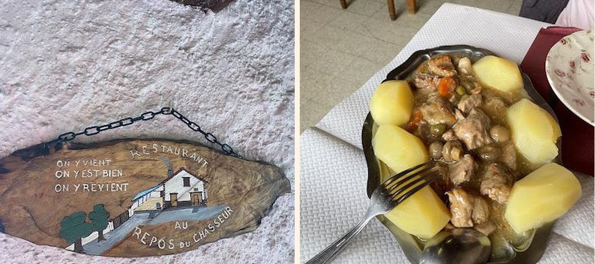 Le Repos du Chasseur - Menu Image 1